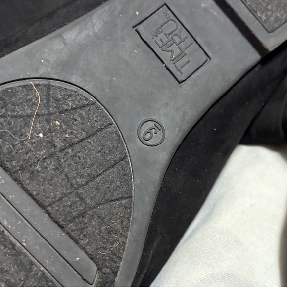 Black Suede Ankle Boots - Picture 4 of 10